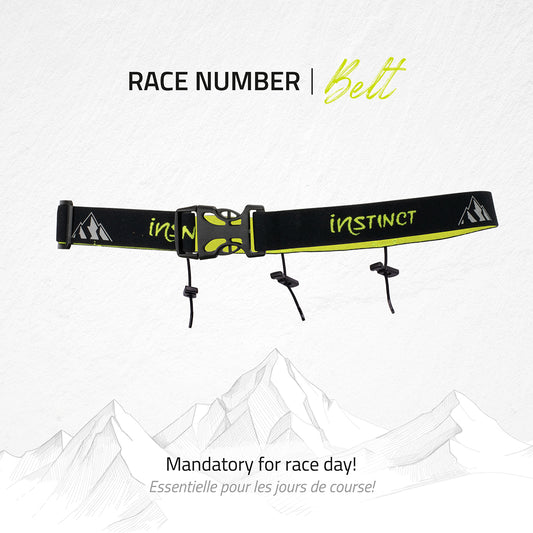 Race Number Belt